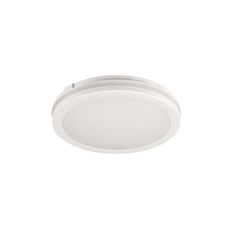 Lubinis šviestuvas BENO ECO 30W CCT O W LED SMD 230V 3000/4000/6500K 80Ra IP65 (Šilta, neutrali, šalta balta) PP Balta