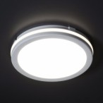 Lubinis šviestuvas BENO ECO 30W CCT O W LED SMD 230V 3000/4000/6500K 80Ra IP65 (Šilta, neutrali, šalta balta) PP Balta