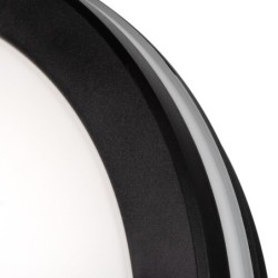 Lubinis šviestuvas BENO ECO 30W CCT O B LED SMD 230V 3000/4000/6500K 80Ra IP65 (Šilta, neutrali, šalta balta) PP Juoda