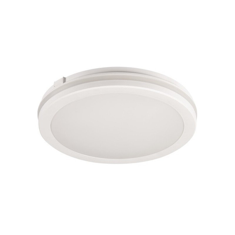 Lubinis šviestuvas BENO ECO 40W CCT O W LED SMD 230V 3000/4000/6500K 80Ra IP65 (Šilta, neutrali, šalta balta) PP Balta