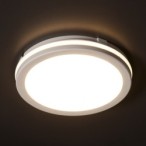 Lubinis šviestuvas BENO ECO 40W CCT O W LED SMD 230V 3000/4000/6500K 80Ra IP65 (Šilta, neutrali, šalta balta) PP Balta