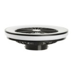 Lubinis šviestuvas PLAVE LED CCT SMD 4 230V 3000/4000/6500K 80Ra IP20 (Šilta, neutrali, šalta balta) Plastikas Juoda Balta