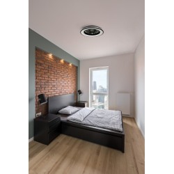 Lubinis šviestuvas PLAVE LED CCT SMD 4 230V 3000/4000/6500K 80Ra IP20 (Šilta, neutrali, šalta balta) Plastikas Juoda Balta