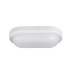 Lubinis šviestuvas TOLU C LED 6W NW W SMD 230V 4000K 80Ra IP54 (Neutrali balta) Plastikas Balta