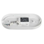 Lubinis šviestuvas TOLU C LED 12W NW W SMD 230V 4000K 80Ra IP54 (Neutrali balta) Plastikas Balta