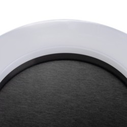 Lubinis šviestuvas TURA LED 24W NW O-B SMD 230V 4000K 80Ra IP65 (Neutrali balta) Plastikas Juoda