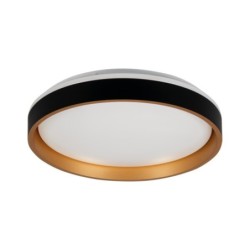 Lubinis šviestuvas SOLN LED 17,5W NW B/G SMD 17,5W 230V 4000K 80Ra IP20 (Neutrali balta) Plastikas Metalas Juoda Aukso