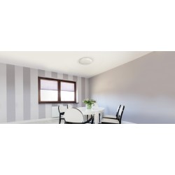 Lubinis šviestuvas CARVO LED 17,5W NW SMD 17,5W 230V 4000K 80Ra IP20 (Neutrali balta) Plastikas Metalas Balta