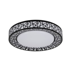 Lubinis šviestuvas AMAZI LED 17,5W NW B SMD 17,5W 230V 4000K 80Ra IP20 (Neutrali balta) Plastikas Metalas Juoda