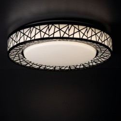 Lubinis šviestuvas AMAZI LED 17,5W NW B SMD 17,5W 230V 4000K 80Ra IP20 (Neutrali balta) Plastikas Metalas Juoda