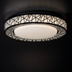 Lubinis šviestuvas AMAZI LED 17,5W NW B SMD 17,5W 230V 4000K 80Ra IP20 (Neutrali balta) Plastikas Metalas Juoda