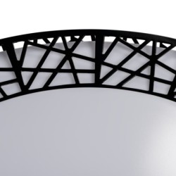 Lubinis šviestuvas AMAZI LED 17,5W NW B SMD 17,5W 230V 4000K 80Ra IP20 (Neutrali balta) Plastikas Metalas Juoda