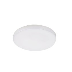 Lubinis šviestuvas DUNO PRO 15W NW O LED SMD 230V 4000K 80Ra IP54 (Neutrali balta) Plastikas Balta