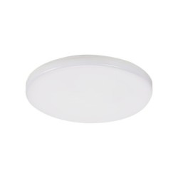 Lubinis šviestuvas DUNO PRO 24W NW O LED SMD 230V 4000K 80Ra IP54 (Neutrali balta) Plastikas Balta