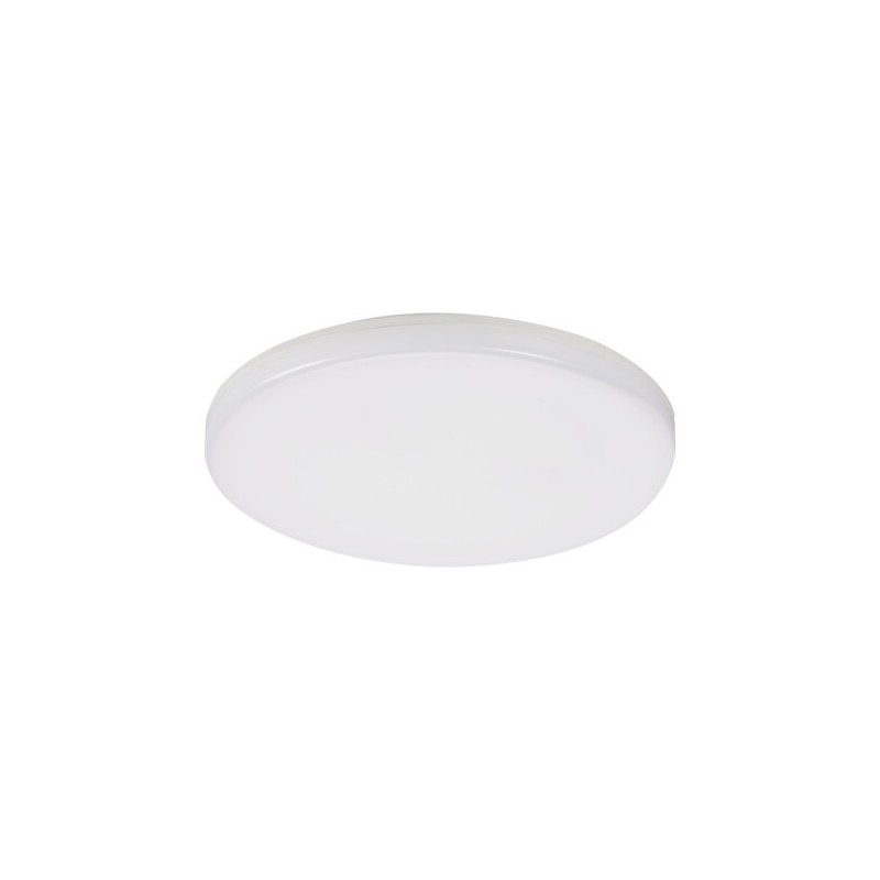 Lubinis šviestuvas DUNO PRO 24W NW O LED SMD 230V 4000K 80Ra IP54 (Neutrali balta) Plastikas Balta