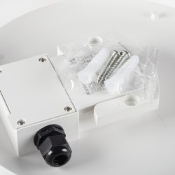 Lubinis šviestuvas IPER LED 26W NW O SMD 230V 4000K 80Ra IP65 (Neutrali balta) Plastikas Balta