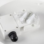 Lubinis šviestuvas IPER LED NW O SMD 230V 4000K 80Ra IP65 (Neutrali balta) Plastikas Balta