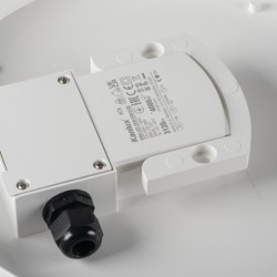 Lubinis šviestuvas IPER LED 19W NW L SMD 230V 4000K 80Ra IP65 (Neutrali balta) Plastikas Balta