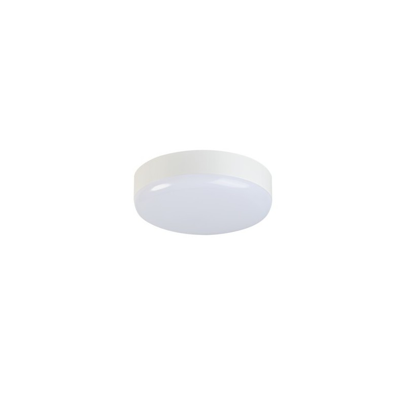 Lubinis šviestuvas IPER LED NW O-SE SMD 230V 4000K 80Ra IP65 (Neutrali balta) Plastikas Balta