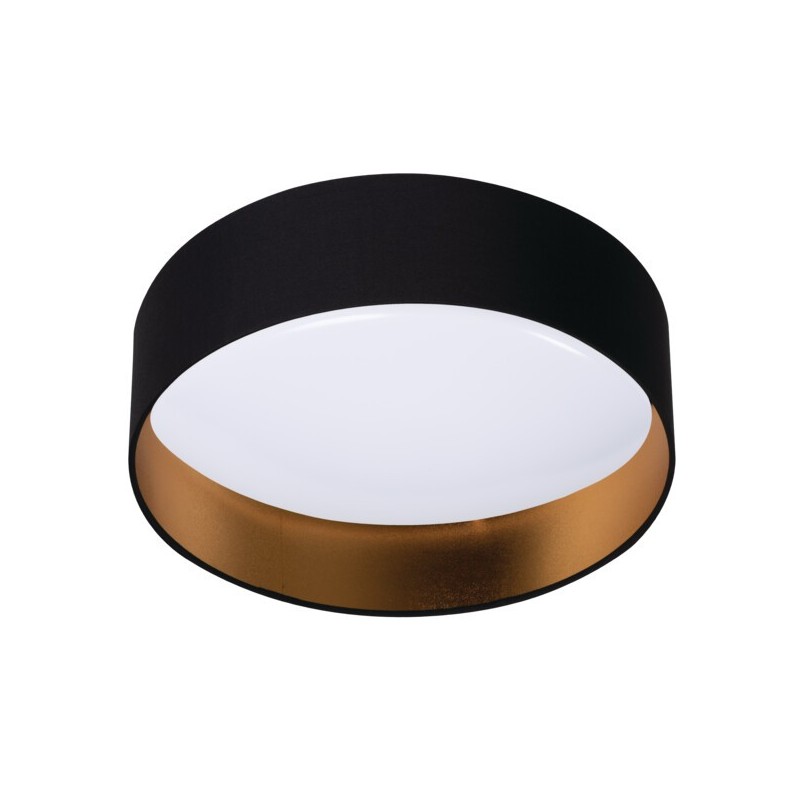 Lubinis šviestuvas RIFA LED 17,5W WW B/G SMD 17,5W 230V 3000K 80Ra IP20 (Šilta balta) Plastikas Metalas Juoda Aukso