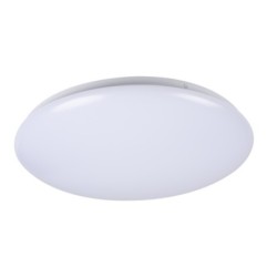 Lubinis šviestuvas CORSO LED V2 24-NW SMD 24W 230V 4000K 80Ra (Neutrali balta) IP44 I Plastikas Balta