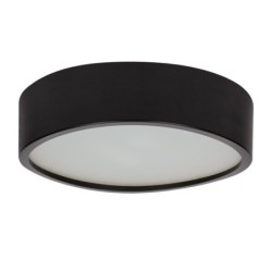 Lubinis šviestuvas JASMIN 370-B LED 2xE27 230V IP20 Mediena Stiklas Juoda