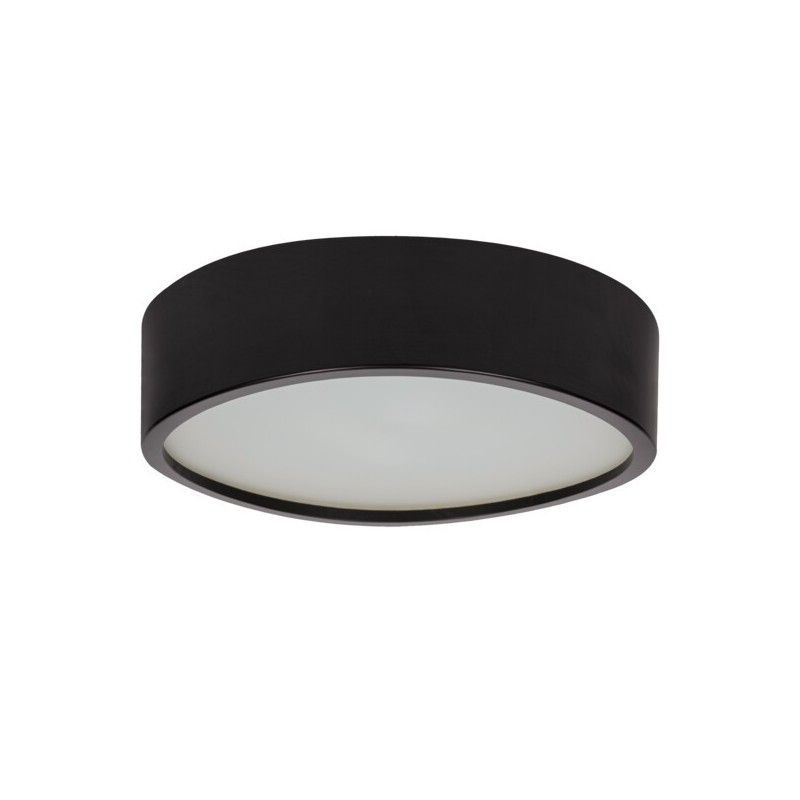 Lubinis šviestuvas JASMIN 370-B LED 2xE27 230V IP20 Mediena Stiklas Juoda