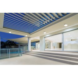 Lubinis šviestuvas DABA PRO 26W NW SE-W LED SMD 230V 4000K 2800lm IP65 IK10 PC Plastikas Balta