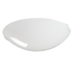 Lubinis šviestuvas PLAFMIN O GLS-CFL E27 230V IP20 Plastikas Balta