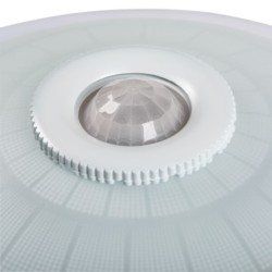 Lubinis šviestuvas FOGLER DL-2400 GLS-CFL 2xE27 230V IP20 Stiklas Plienas Balta