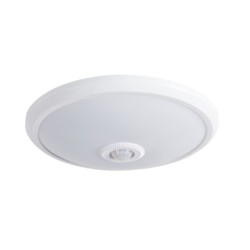 Lubinis šviestuvas FOGLER LED 14W NW SMD 230V 4000K 800lm IP20 PC Plienas Balta