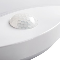 Lubinis šviestuvas SANSO LED 15W NW SE SMD 230V 4000K 1250lm IP44 PC Balta