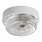 Lubinis šviestuvas TUNA MINI N GLS-CFL E27 230V IP44 Stiklas Plastikas Balta