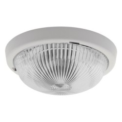 Lubinis šviestuvas SANGA DL-100 GLS-CFL E27 230V IP44 Stiklas Plastikas Balta