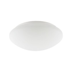 Lubinis šviestuvas PIRES DL-600 GLS-CFL E27 230V IP44 Stiklas Plastikas Balta
