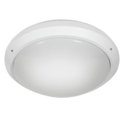 Lubinis šviestuvas MARC DL-60 GLS-CFL E27 230V IP54 PC Balta