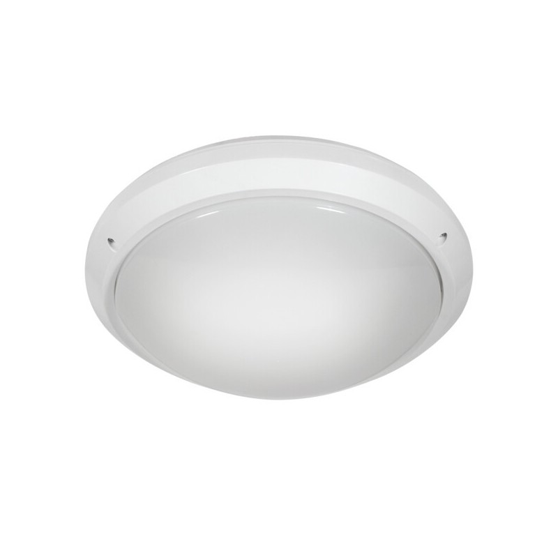 Lubinis šviestuvas MARC DL-60 GLS-CFL E27 230V IP54 PC Balta