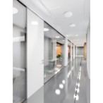Lubinis šviestuvas VARSO LED 18W NW O SMD 230V 4000K 1700lm IP54 Plastikas Balta