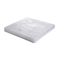 Lubinis šviestuvas VARSO LED 24W NW O-SE SMD 230V 4000K 2280lm IP54 Plastikas Balta