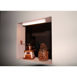 Sieninis šviestuvas CALIZA LED CCT W 2W 3,7 DC ACCU IP20 Plastikas Balta