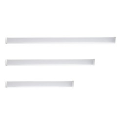 Sieninis šviestuvas AKVO IP44 15W NW W 230V 1600lm Aliuminio lydinys Balta