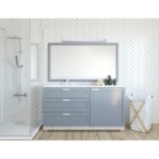 Sieninis šviestuvas AKVO IP44 23W NW W 230V 2750lm Aliuminio lydinys Balta