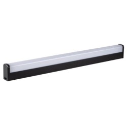 Sieninis šviestuvas AKVO IP44 23W NW B 230V 2750lm Aliuminio lydinys Juoda