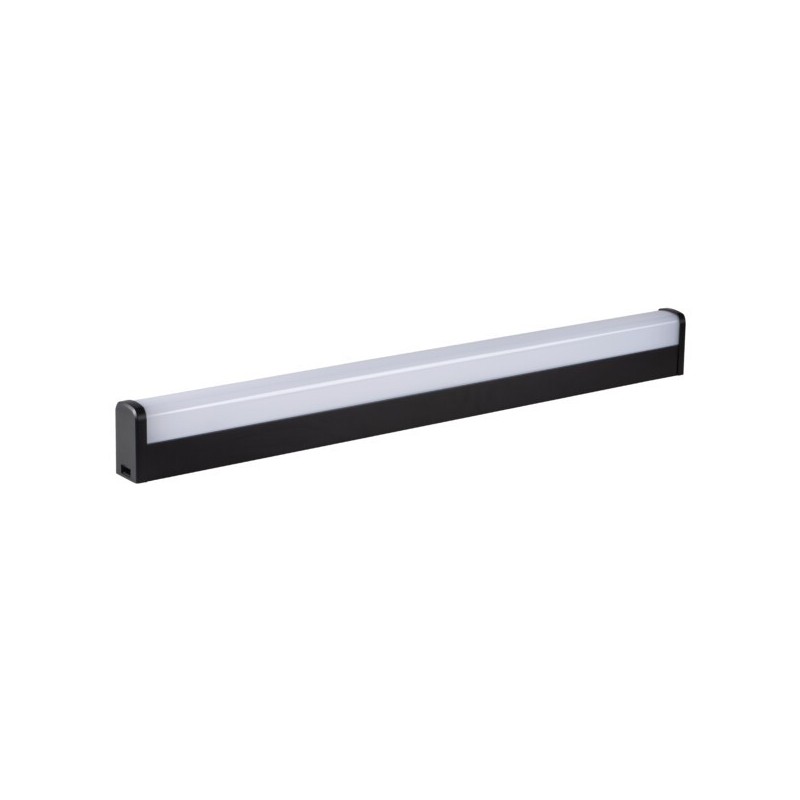 Sieninis šviestuvas AKVO IP44 23W NW B 230V 2750lm Aliuminio lydinys Juoda