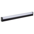 Sieninis šviestuvas AKVO IP44 23W NW B 230V 2750lm Aliuminio lydinys Juoda