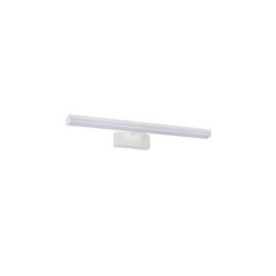 Sieninis šviestuvas ASTEN IP44 8W NW W 230V 690lm Aliuminio lydinys Plastikas Balta