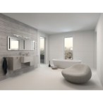 Sieninis šviestuvas ASTEN IP44 8W NW W 230V 690lm Aliuminio lydinys Plastikas Balta