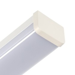Sieninis šviestuvas ASTEN IP44 12W NW W 230V 1070lm Aliuminio lydinys Plastikas Balta
