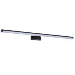 Sieninis šviestuvas ASTEN IP44 15W NW B 230V 1230lm Aliuminio lydinys Plastikas Juoda