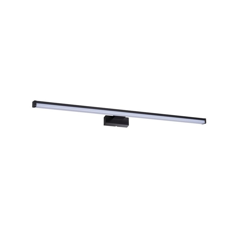 Sieninis šviestuvas ASTEN IP44 15W NW B 230V 1230lm Aliuminio lydinys Plastikas Juoda